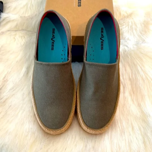 SeaVees Oceanside Espadrille High NIB Size 10 - Picture 1 of 5